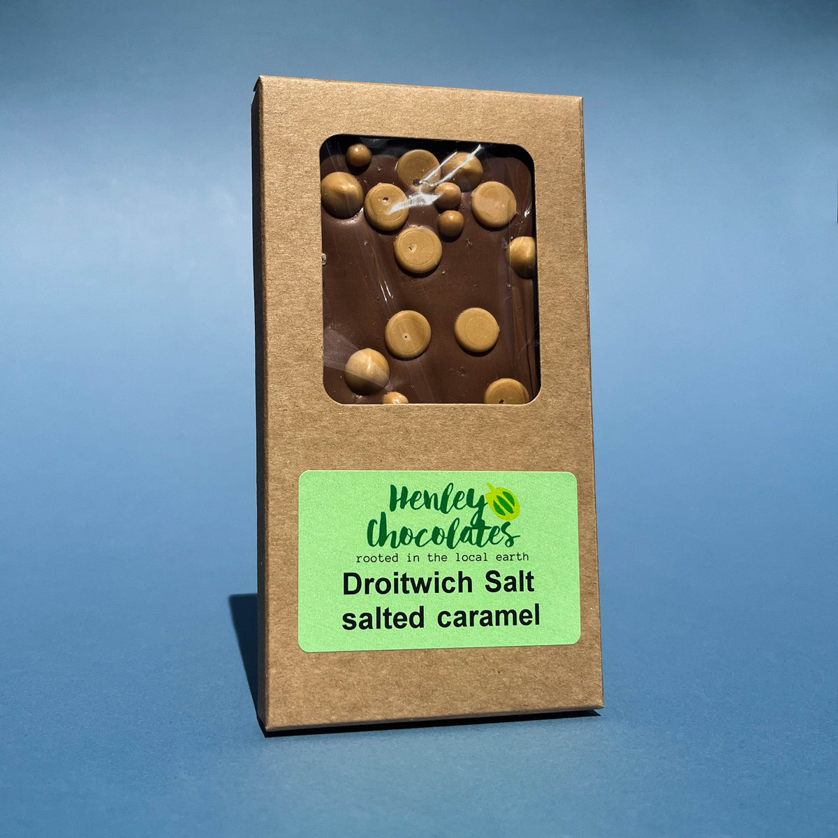 Droitwich Salt Salted Caramel 80g | Henley Chocolates