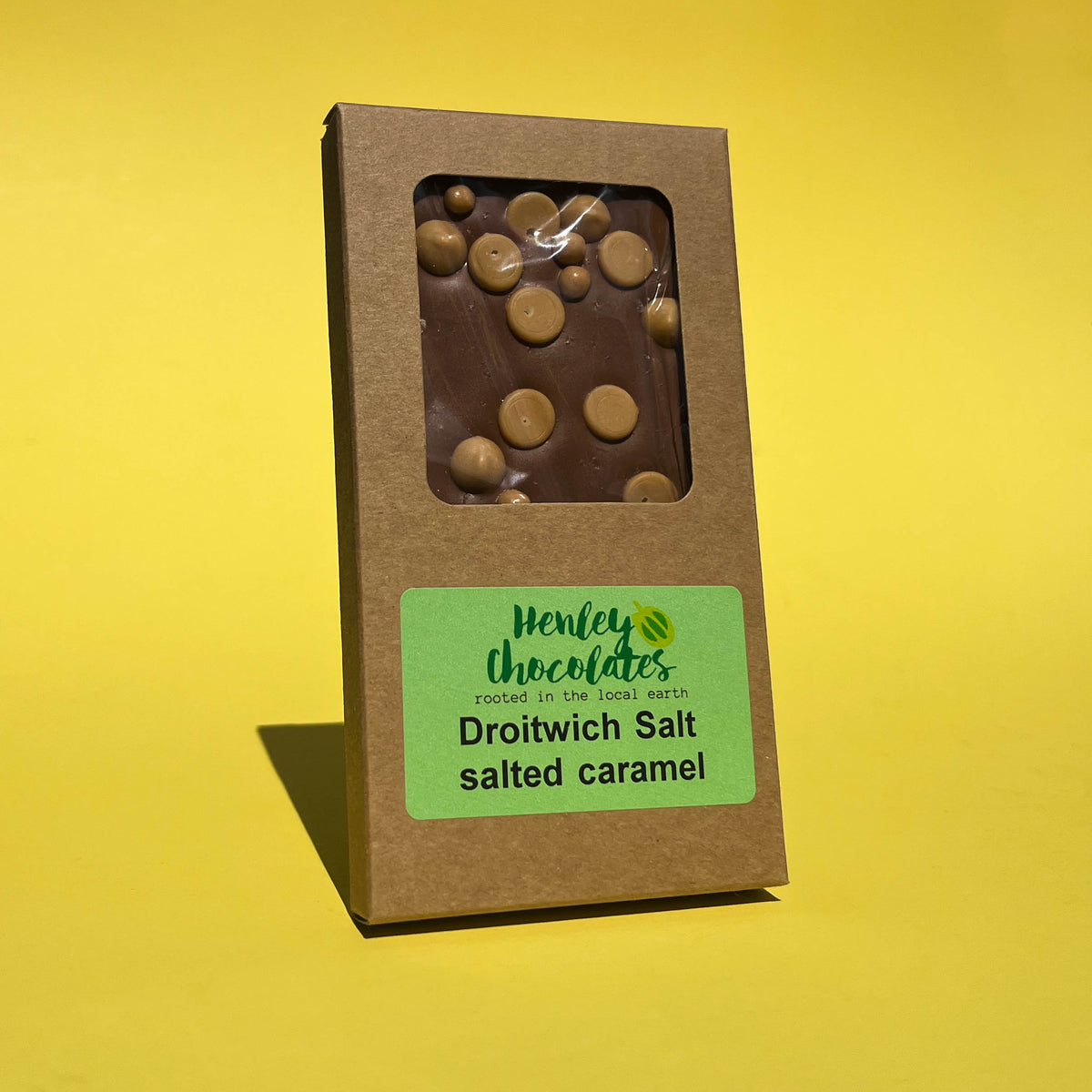 Droitwich Salt Salted Caramel 80g | Henley Chocolates