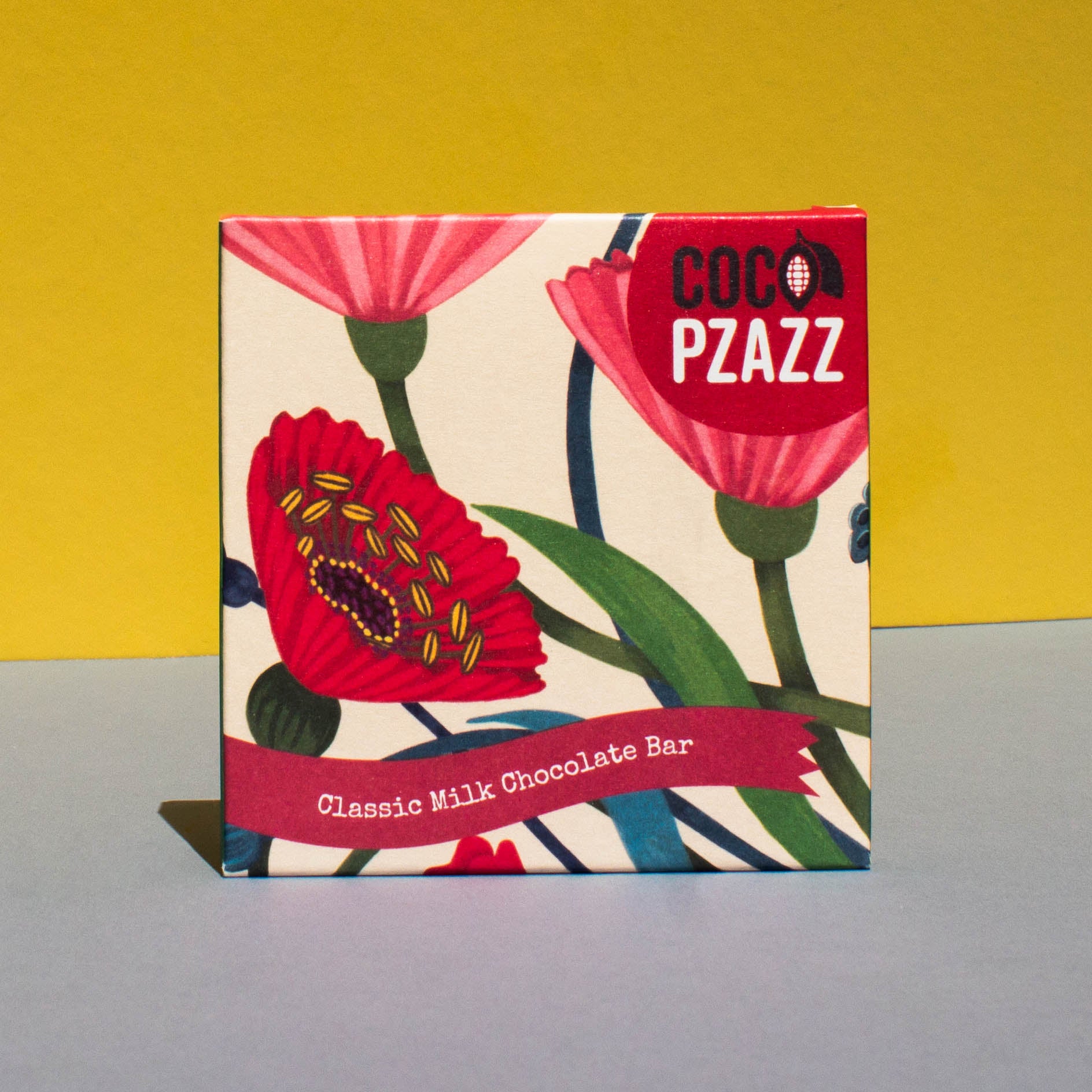 Classic Milk Chocolate Bar 80g | Coco Pzazz