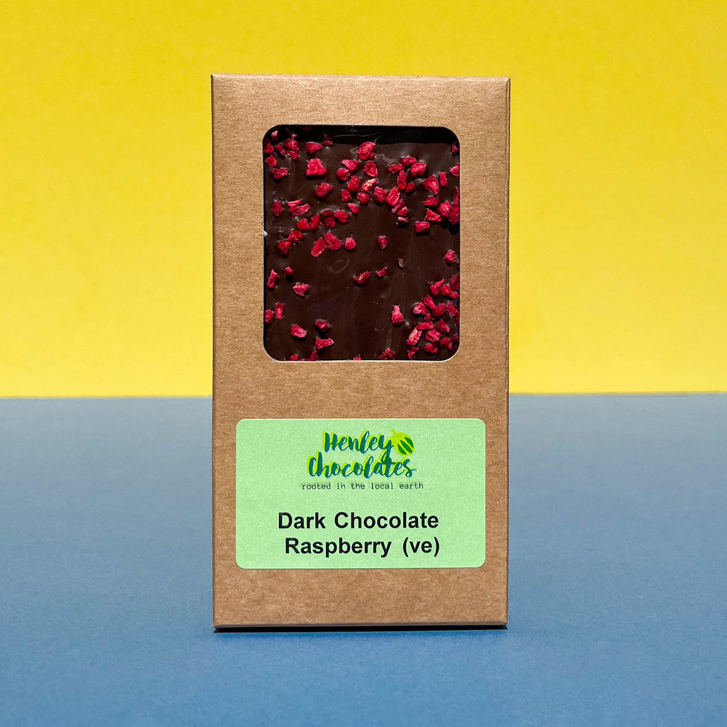 Dark Ch0ocolate Raspberry 80g | Henley Chocolates